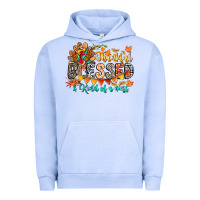 Pigment Grape Ice Thankful Blessed Kind Of Mess Urban Hoodie - CowhideDigitalArt