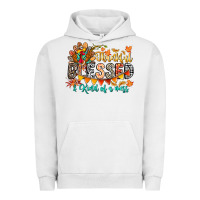 Pigment Lunar Rock Thankful Blessed Kind Of Mess Urban Hoodie - CowhideDigitalArt
