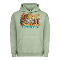 Pigment Oil Green Thankful Blessed Kind Of Mess Urban Hoodie - CowhideDigitalArt
