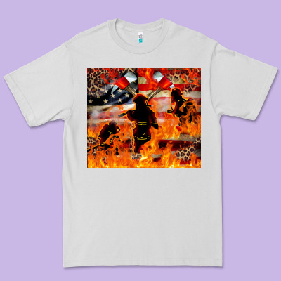Western Firefighters With Thin Red Line Premium Tee Designed By Lillyallendesigns
