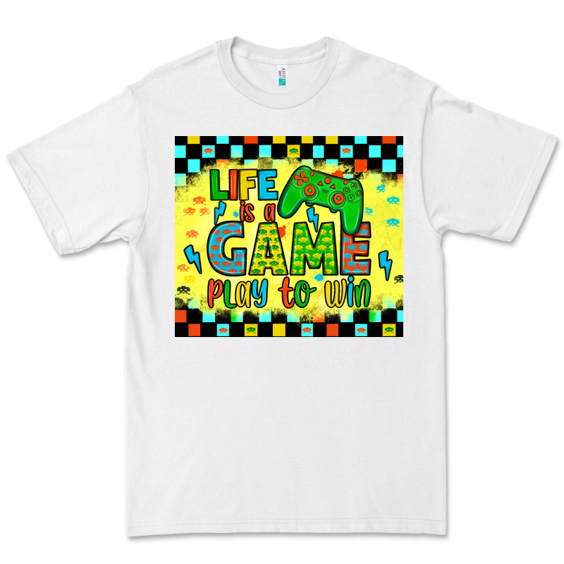 Life Is A Game Play To Win Premium Tee by JahusDesignShop | Teevron