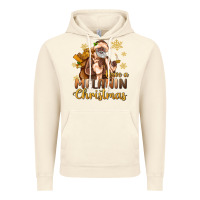 Vintage Artic have a melanin christmas black santa Vintage Hoodie - MaliasSmallBusiness