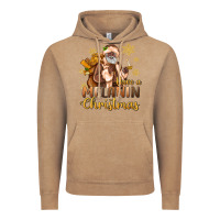 Vintage Coffee have a melanin christmas black santa Vintage Hoodie - MaliasSmallBusiness