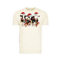 Christmas Three Cows Vintage Tee | Teevron
