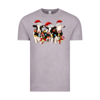 Vintage Zinc christmas three cows Vintage Tee - MaliasSmallBusiness