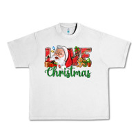 Lunar Rock Love Christmas With Santa Urban Heavy Tee - BundleAndBundleShop