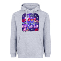 Heather Grey Why fall in love when you can fall asleep Heavyweight Hoodie - FaDigitalArtStudio