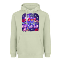 Matcha Why fall in love when you can fall asleep Heavyweight Hoodie - FaDigitalArtStudio