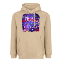 Mushroom Why fall in love when you can fall asleep Heavyweight Hoodie - FaDigitalArtStudio