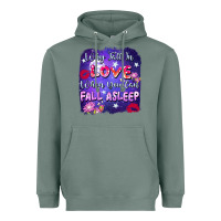 Sage Why fall in love when you can fall asleep Heavyweight Hoodie - FaDigitalArtStudio
