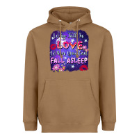 Toasted Coconut Why fall in love when you can fall asleep Heavyweight Hoodie - FaDigitalArtStudio