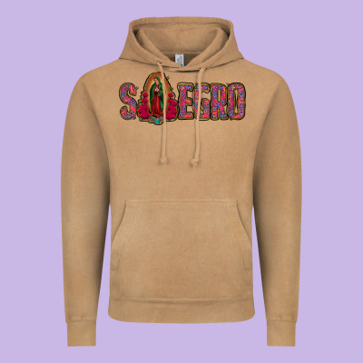Suegro Our Lady Of Guadalupe Vintage Hoodie Designed By Jasminsmagicworld