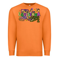 Carrot louisiana mardi gras Premium Sweatshirt - FaDigitalArtStudio