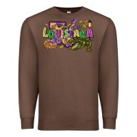 Chestnut louisiana mardi gras Premium Sweatshirt - FaDigitalArtStudio