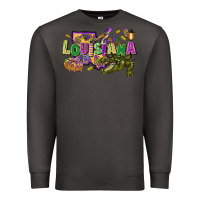 Smoke louisiana mardi gras Premium Sweatshirt - FaDigitalArtStudio