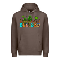 Coffee blessed olivia Premium Hoodie - OliviaCreatesArt