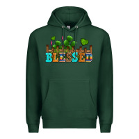 Sports Green blessed olivia Premium Hoodie - OliviaCreatesArt