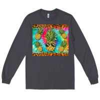 Smoke summer pineapple Long Sleeve Tee - BarkalooDesign