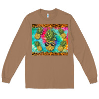 Toasted Coconut summer pineapple Long Sleeve Tee - BarkalooDesign