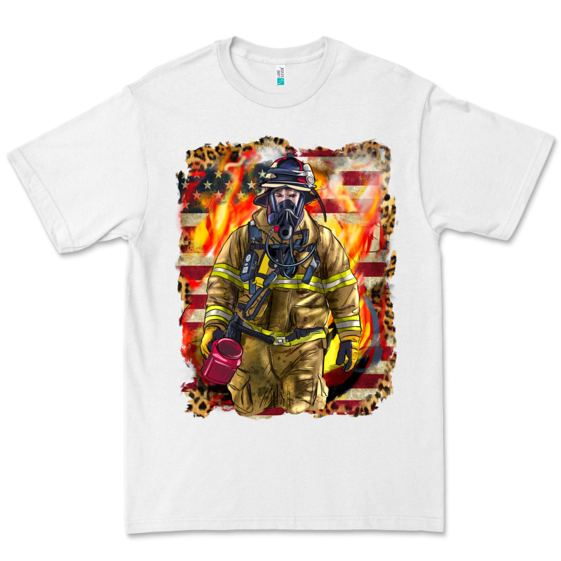 Firefighter Fire And American Premium Tee by LillyAllenDesigns | Teevron