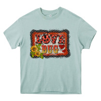 Arona ladybug  love bug backround Heavy Core Tee - BarkalooDesign