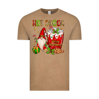 Vintage Coffee Christmas gnome hot cocoa Vintage Tee - MaliasSmallBusiness