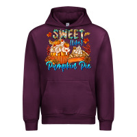 Mauve Wine Sweet Like Pumpkin Pie Urban Hoodie - CowhideDigitalArt