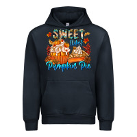 Navy Sweet Like Pumpkin Pie Urban Hoodie - CowhideDigitalArt
