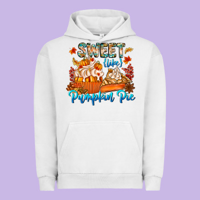 Sweet Like Pumpkin Pie Urban Hoodie Designed By Cowhidedigitalart