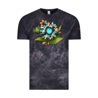 Cloud Black gemstone sunflower Vintage Tee - JahusDesignShop