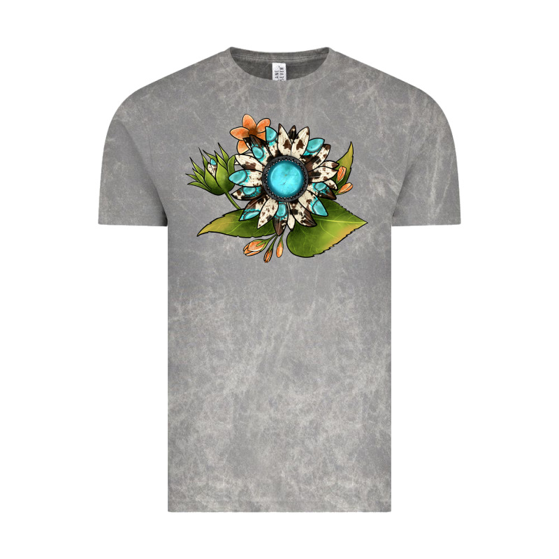 Gemstone Sunflower Vintage Tee by JahusDesignShop | Teevron