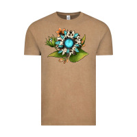 Vintage Coffee gemstone sunflower Vintage Tee - JahusDesignShop