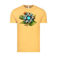 Vintage Mustard gemstone sunflower Vintage Tee - JahusDesignShop