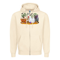 Sandshell halloween chicken Zipper Hoodie - CowGirlArtShop