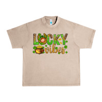 French Oak St. Patricks day lucky vibes Urban Heavy Tee - BundleAndBundleShop