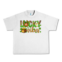 Lunar Rock St. Patricks day lucky vibes Urban Heavy Tee - BundleAndBundleShop