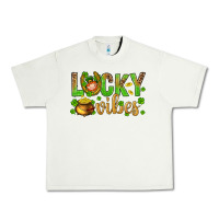 Pistachio St. Patricks day lucky vibes Urban Heavy Tee - BundleAndBundleShop
