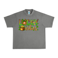 Tornado St. Patricks day lucky vibes Urban Heavy Tee - BundleAndBundleShop