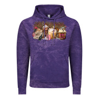 Cloud Purple Hair Dresser Coffee Cups Vintage Hoodie - MaliasSmallBusiness