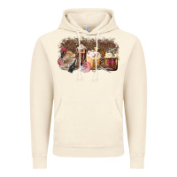 Vintage Artic Hair Dresser Coffee Cups Vintage Hoodie - MaliasSmallBusiness