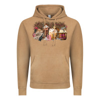 Vintage Camel Hair Dresser Coffee Cups Vintage Hoodie - MaliasSmallBusiness