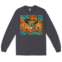 Smoke wild soul boho bull skull Long Sleeve Tee - RanaPortraitStore