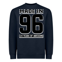 Navy Made In 96 24 Years Of Awesome Heavyweight Sweatshirt - Bettercallsaul