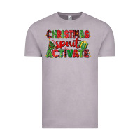 Vintage Zinc christmas spirit activate Vintage Tee - MaliasSmallBusiness