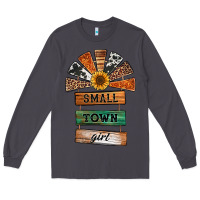 Smoke small town girl western windmill wooden boards Long Sleeve Tee - Jasminsmagicworld