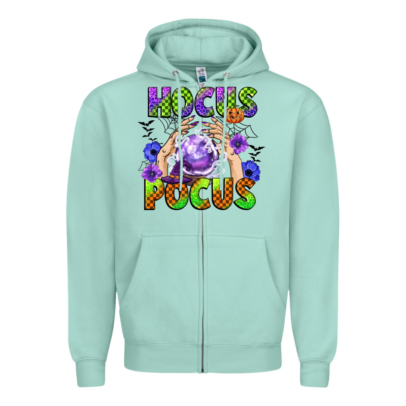 Hocus Pocus Zipper Hoodie by CowGirlArtShop | Teevron