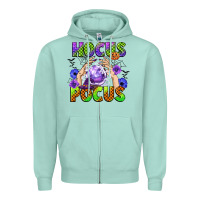 Seafoam hocus pocus Zipper Hoodie - CowGirlArtShop