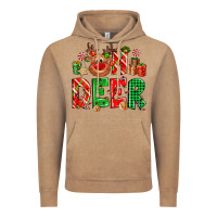 Vintage Coffee Oh deer Reindeer Vintage Hoodie - NancyCooperArtShop