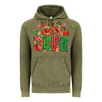 Vintage Olive Oh deer Reindeer Vintage Hoodie - NancyCooperArtShop