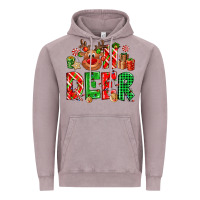 Vintage Zinc Oh deer Reindeer Vintage Hoodie - NancyCooperArtShop